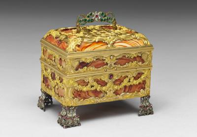 图片[2]-Makeup Case Inlaid with a Timepiece, England, 18th century-China Archive